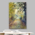 thumbnail image 3 of HFDF Canvas Prt Wall Art The Wood by Pierre Renoir People Historic Illustrations Fe Art Traditional Scenic Colorful Multicolor Ultra for Livg Room, Bedroom, Office - 246 12x16inch Framed, 3 of 6