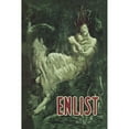 thumbnail image 3 of Spear, Fred 13x18 Black Modern Framed Museum Art Print Titled - WWI: Enlist (Sinking Lusitania Victim), 3 of 5