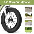 thumbnail image 4 of Korimefa 16 inch Kids Bike for Boys Ages 6-9, Steel Frame, Adjustable Seat Grows with your Child, Removable Training Wheels, Easy Assembly, Toddler Bicycle, 4 of 9