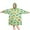 LightGreen Multicolor Dinosaurs, variant on Wearable Oversized Blanket,LightGreen Dinosaurs Clouds Trees Pattern Wearable Blanket Hoodie for Adults,Cozy Hooded Blankets with Super Pockets,Super Warm Fuzzy Pullover for Women & Men