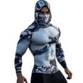 thumbnail image 2 of BRANROY Long Sleeve Shirts for Men - UPF 100+ Sun Protection Hoodie Camo Raglan Sleeve Lightweight Fishing Hiking ,Light Gray 5XL, 2 of 3