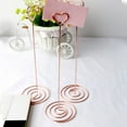 thumbnail image 4 of 10 soportes para fotos con forma de corazón, para notas, recuerdos de boda (oro rosa), 4 of 6