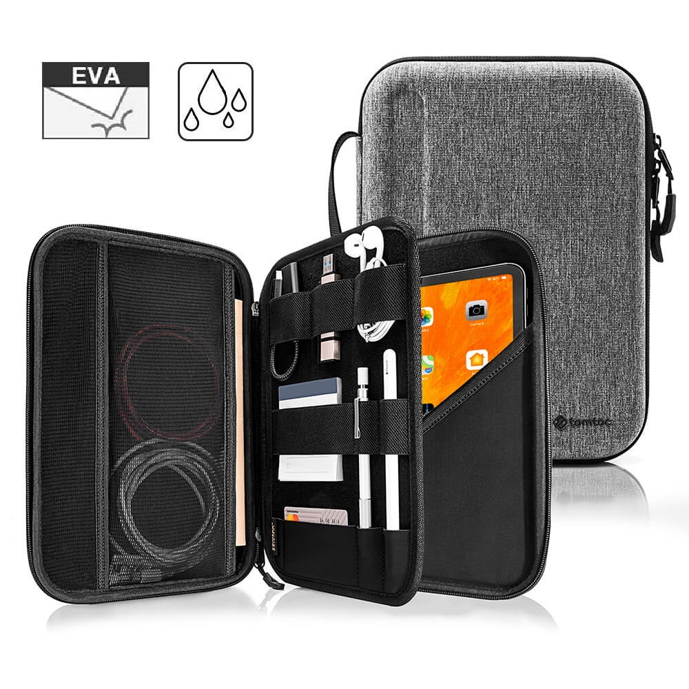 tomtoc EVA Harshell Carrying Case for New iPad 10.2 2019/iPad Pro 11/10