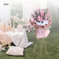 thumbnail image 3 of Miumaeov 2Pcs 3.4ft Flower Display Stand Wedding Opening Ceremony Party Decor Flower Holder Rack Gold, 3 of 18