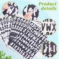 thumbnail image 2 of HAOAN 24Sheets 400pcs Large Letter & Number Stickers 2.5 Inch Self Adhesive Letters Stickers Big Font Stickers, 2 of 7