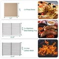 thumbnail image 4 of UDPATIO Outdoor Pizza Oven Wood Fired, Wood Pizza Ovens for Outside with Waterproof Cover, Pizza Stone, Peel, 2 Layer Steel, Freestanding Steel Oven with 2 Wheels for Kitchen BBQ Backyard Party, 4 of 9