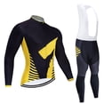 thumbnail image 1 of FALL/WINTER Men's Cycling jersey Wear Strap Suit Set Ropa with Gel Pad MTB Bicycle, 1 of 4
