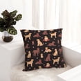 thumbnail image 6 of Honeii Labrador Retriever Dog Print Throw Pillow, Square Decorative Pillow Forms Soft Fluffy Plump Pillow Decorative Pillow Inserts,Couch Pillows-12"x12", 6 of 7