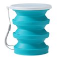 thumbnail image 2 of Copa Plegable Taza plegable de 280ML, tazas de café reutilizables para acampar al aire libre, senderismo (azul) Ndcxsfigh Libre de BPA, 2 of 8