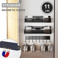 thumbnail image 3 of Especiero magnético Aufworld para refrigerador con estante de 8 ganchos, 3 of 8