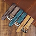 thumbnail image 2 of ZWP Retro Cowhide Watchstrap 18mm 20mm 22mm 24mm Men Replacement Wist Bracelet Watch Band, 2 of 5