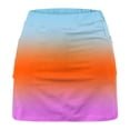 thumbnail image 6 of breaise Girls Sport Skirts High Waist Athletic Mini Skorts Kids Tie Dye A Line Pleated Tennis Golf Skirts, 6 of 6
