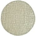 thumbnail image 4 of SAFAVIEH Soho Benson Geometric Wool Area Rug, Light Green, 2' x 3', 4 of 7
