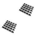 thumbnail image 1 of Ounissouiy 25 unidades/juego de hilos de bordar para coser, hilos de bobina preenrollados para manualidades DIY con caja de almacenamiento negro 2piezas Ounissouiy CBP011109, 1 of 5