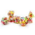 thumbnail image 1 of Set de dados BESCON DICE Fruit Polyhedral RPG de 7 piezas, 1 of 5