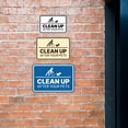 thumbnail image 3 of Signs ByLITA Classic Framed Clean up After Your Pets Sign (Navy Blue / White) - Small, 3 of 8
