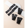 thumbnail image 3 of 5-Piece Latex Resistance Band Set with Carry Bag, Black, 1 Pack, 3 of 4