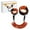 Orange, variant on DISEN Anti Lost Wrist Link Safety Wrist Link for Toddlers, Babies & Kids