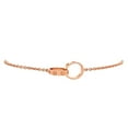 thumbnail image 1 of Pre-Owned Cartier Love Interlocking Bracelet 18K Rose Gold By Rebag, 1 of 3