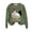 Army Green, variant on JSheng Women's Sweatshirts Printing Fashion Printed Loose Long Sleeve Round Neck Hoodless Loose Comfy Tops