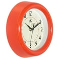 thumbnail image 7 of Infinity Instruments Spartan 8" Round Wall Clock, Orange, 7 of 7