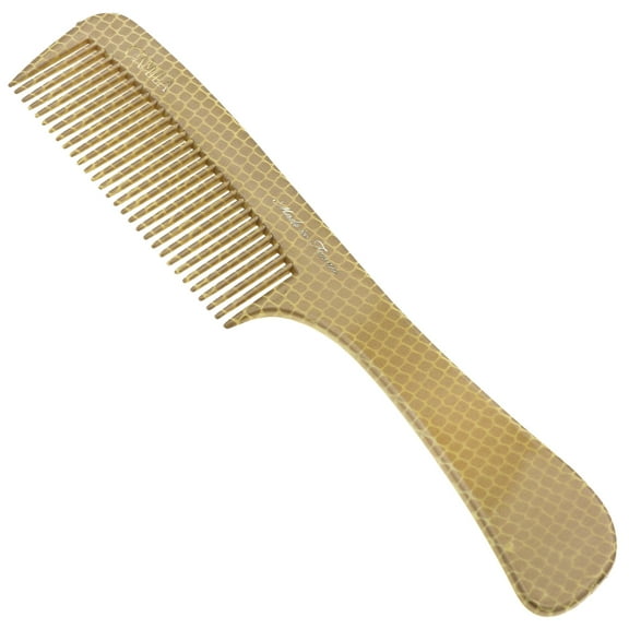 Nude Snakeskin Large Wide Tooth Comb Detangler