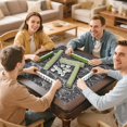 thumbnail image 6 of Premium Boho Mahjong Mat 31.5 Inches, Professional Rubber Game Table Pad Non-Slip and Noise Reducing, Large Mat for Card Games Tile Games and Board Games, 6 of 6