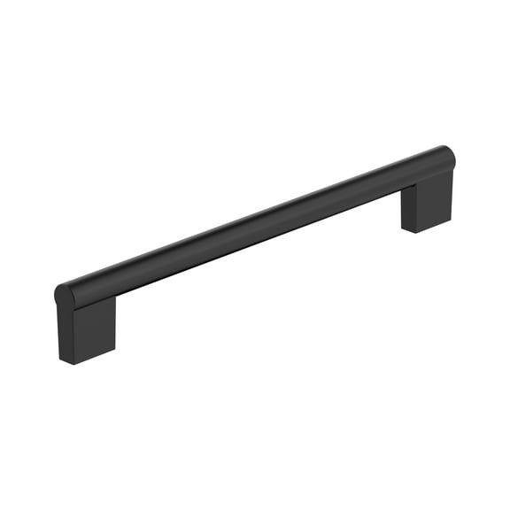 Amerock Versa 12 inch (305mm) Center-to-Center Matte Black Appliance Pull