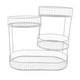 thumbnail image 4 of Soporte de cesta de alambre de 4 niveles, soporte para frutas, organizador de productos, cesta de pan, estante para verduras, merienda, despensa de, 4 of 8