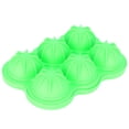 thumbnail image 2 of 6-Grid Ice Ball Maker Reusable Silicone Ice Ball Mold Tray for Home Kitchen Bar UseGreen, 2 of 9