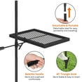 thumbnail image 3 of Adoolla Swivel Campfire Grill Grate, Over Fire Camp Grill with Carry Bag for Outdoor Open Flame Cooking, 3 of 7