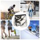thumbnail image 4 of Fotbe Black And White Rose Calzoncillos Tipo Boxer con Bolsa de Soporte Total para Hombre, X-Temp Fresco, Transpirable y de Secado Rápido-XX-Large, 4 of 5