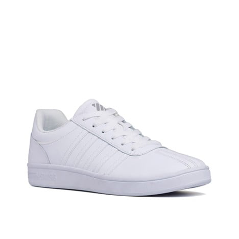 K-Swiss Women's Court Chesterfield Low Athletic Shoes White Size 7