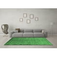 thumbnail image 3 of Ahgly Company Indoor Rectangle Oriental Emerald Green Industrial Area Rugs, 2' x 3', 3 of 4