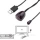 thumbnail image 1 of Práctico adaptador Usb, extensor remoto infrarrojo Ir, repetidor, transmisor receptor, se aplica a todos los dispositivos de Control remoto Hy, 1 of 4