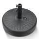 thumbnail image 1 of Base para paraguas iPower de plástico HDPE de 22,68 kg de capacidad, color negro, 1 of 4