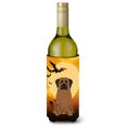 thumbnail image 1 of Halloween Mastiff Brindle Wine Bottle Beverge Insulator Hugger, 1 of 1