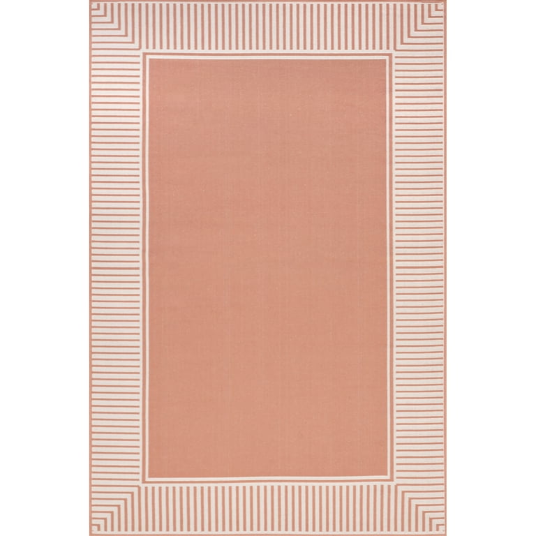 nuLOOM 7 x 9 Red Indoor/Outdoor Area Rug nuLOOM 7 x 9 Red Indoor/Outdoor Area Rug