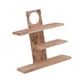 thumbnail image 5 of Soporte para tazas de café, portavasos de té, soporte para servicio de té, organizador de estantes de madera para escritorio Marrón, 5 of 9
