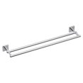 thumbnail image 1 of Moen BP1822CH Triva 24" Double Towel Bar, Chrome, 1 of 4