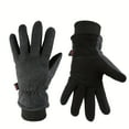 thumbnail image 1 of QJUHUNG Gants d'Hiver OZERO -30°F Résistants au Froid en Cuir Suédé de Daim Isolé Résistant à l'Eau Coupe-Vent Thermiques pour Conduite Randonnée Travail sur Neige par Temps Froid - Cadeaux Chaleureux pour Hommes, 1 of 7