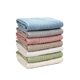 Softee Pastel Textured 6-Piece 100% Cotton Bath In Sky Blue - Walmart.com