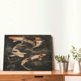 thumbnail image 4 of Daiia Koi Fish Tranquility Print Canvas Decorative Picture – 30x40in Artistic Wall Art, Ready-to-Hang Canvas Print for Living Room（Horizontal）, 4 of 6