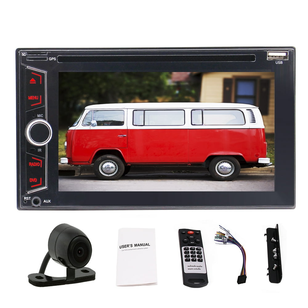 New 2018 Version 6.2" Capacitive Touch Screen In-dash Audio (no GPS