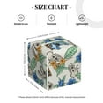 thumbnail image 4 of Yiaed Dinosaurs And Leaves Print Tissue Box Cover, PU Leather Decorative Organizer for Tabletop, Bathroom, Car, Office Creative Decorative, 4 of 7