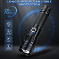 thumbnail image 4 of Linterna recargable 18FTRabbit de 2 unidades, 990000 lm, con zoom, 4 of 9