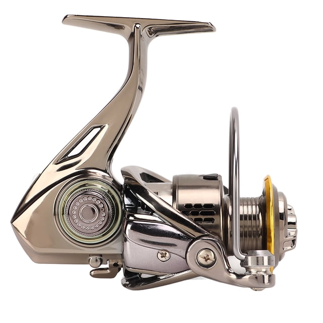 Carrete Giratorio Carrete Giratorio con CNC Rueda Giratoria de Pesca de Metal para Entusiastas de la Pesca Al Aire Libre ANGGREK Otros