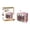 A, variant on DIY Light-up Wooden TV Ornament, Architectural Puzzle Kit, City Theme Building Blocks, Handmade Craft Model for Home Decor, LED Wooden Puzzle for Display