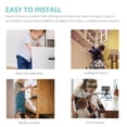 thumbnail image 3 of Shisuyan Sliding Door Lock Adjustable Child Proof Window Lock Anti-theft Window Lock, 3 of 8