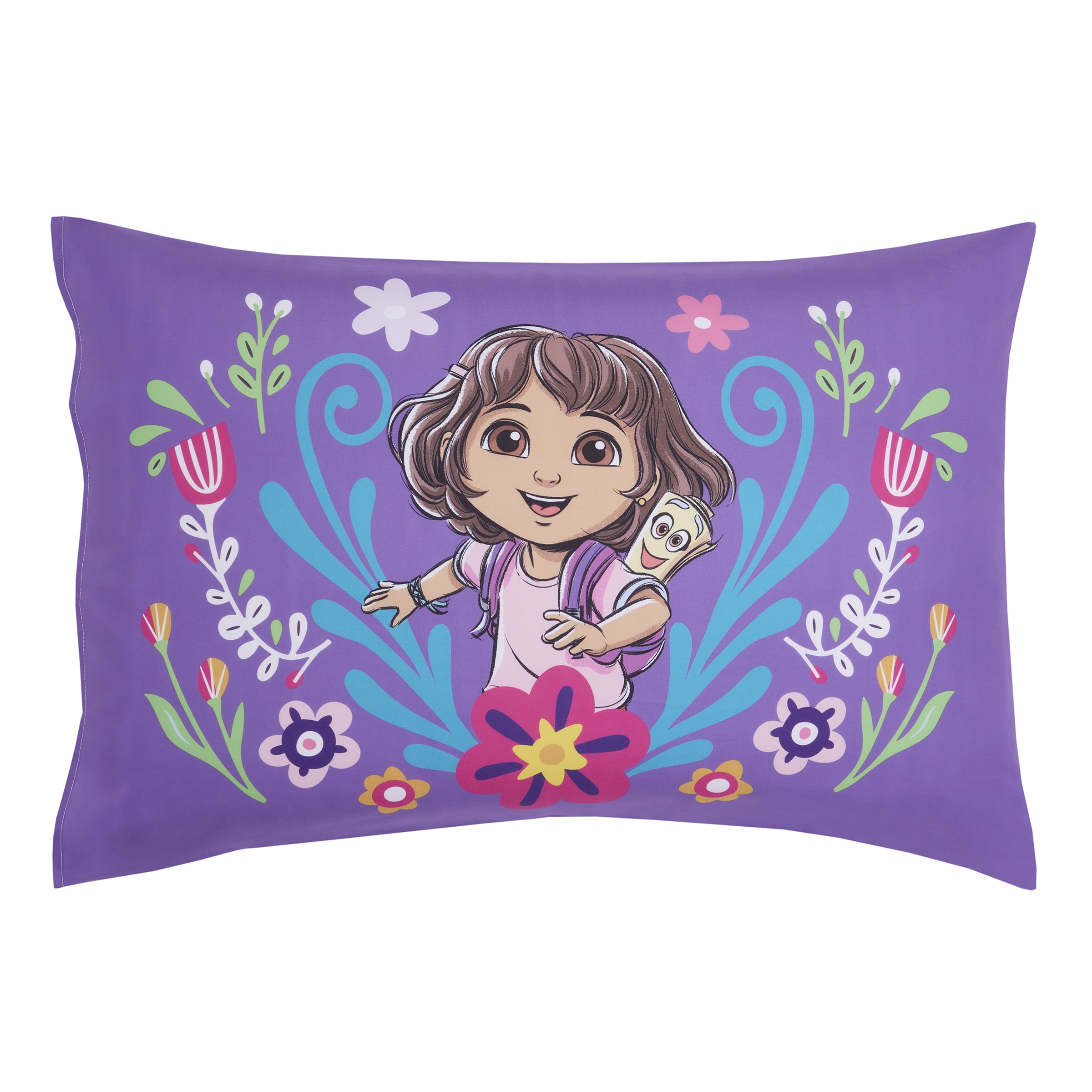 Dora Adventure Awaits 4 Piece Toddler Bed Set